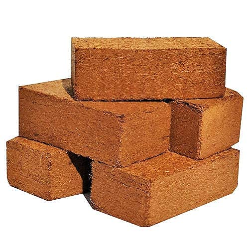 Sushila Agrofert's Cocopeat Cocopit Block 650 Grams for Garden- Expands to 4 Kg Powder