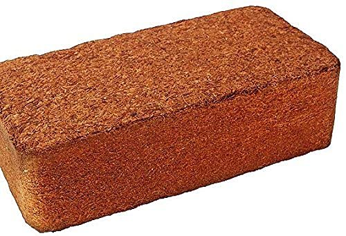 Sushila Agrofert's Cocopeat Cocopit Block 650 Grams for Garden- Expands to 4 Kg Powder