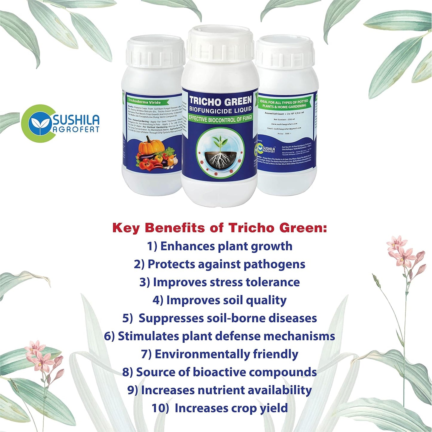 Tricho Green: Pest Control, Protect Plant Roots