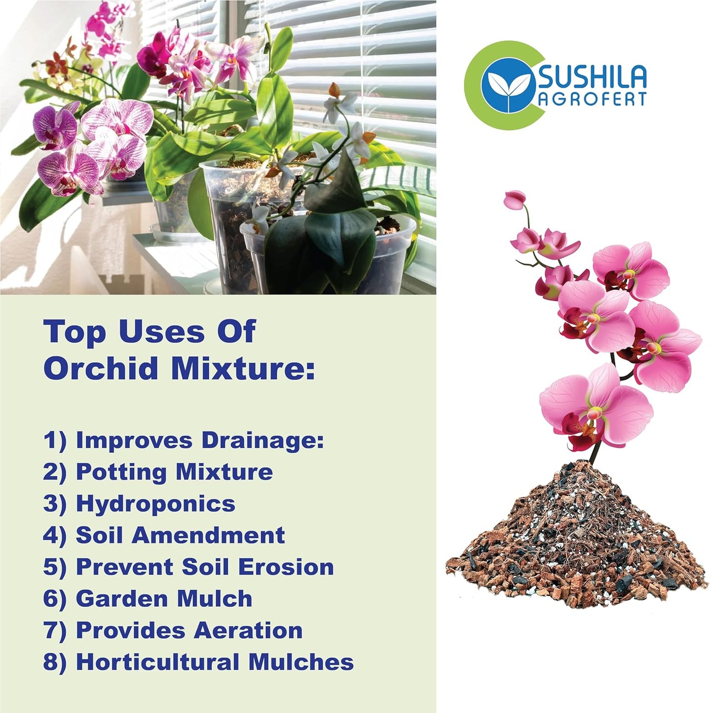 Orchid Mix 5Kg for Orchid Plants