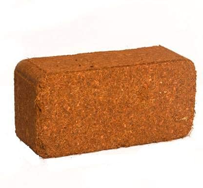 Sushila Agrofert's  Cocopeat Cocopit Block 650 Grams for Garden- Expands to 4 Kg Powder