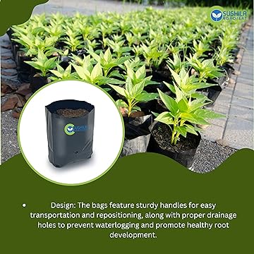 Plant Growing Bags 5X5 Inches