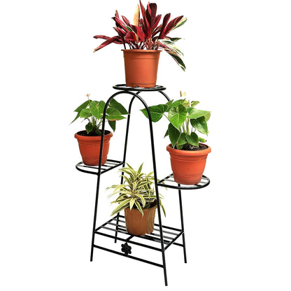 Four Pot Metallic Stand