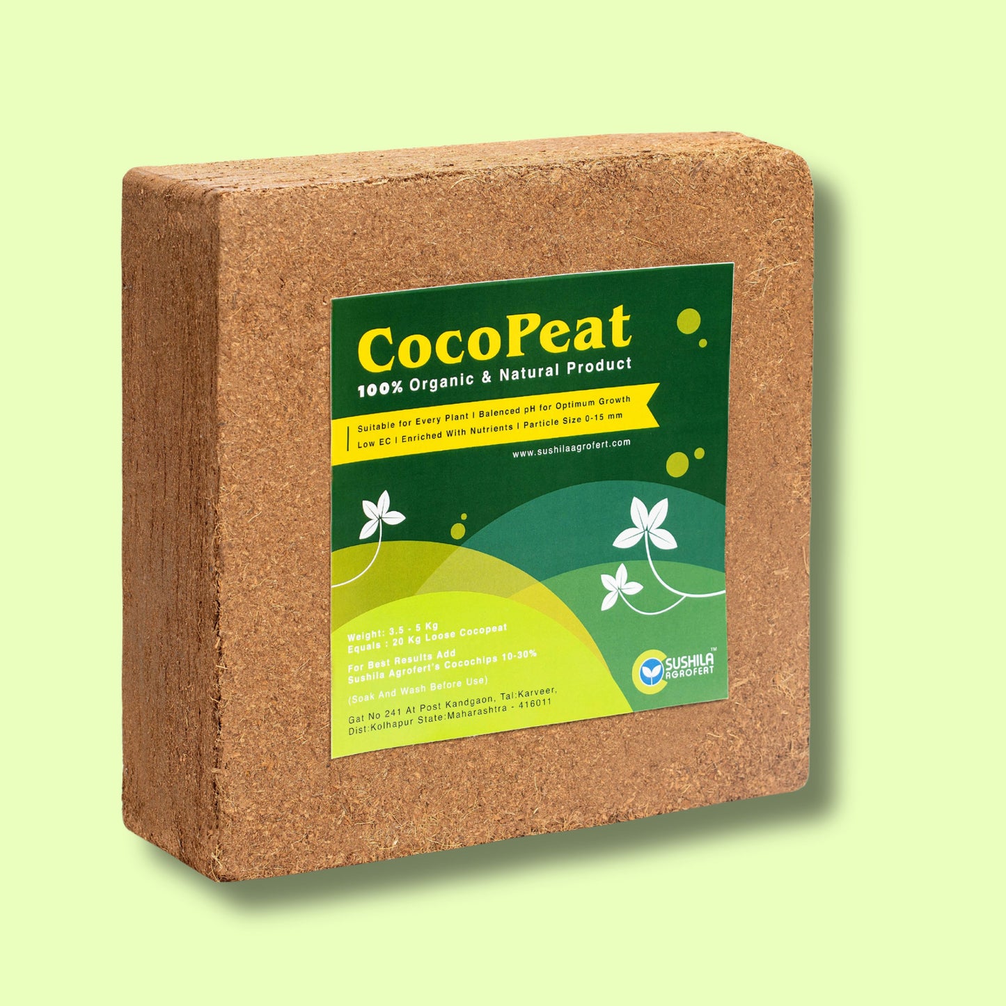 Cocopeat for Plants 5kg Brick