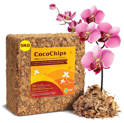 CocoChips for Plants 5Kg Brick