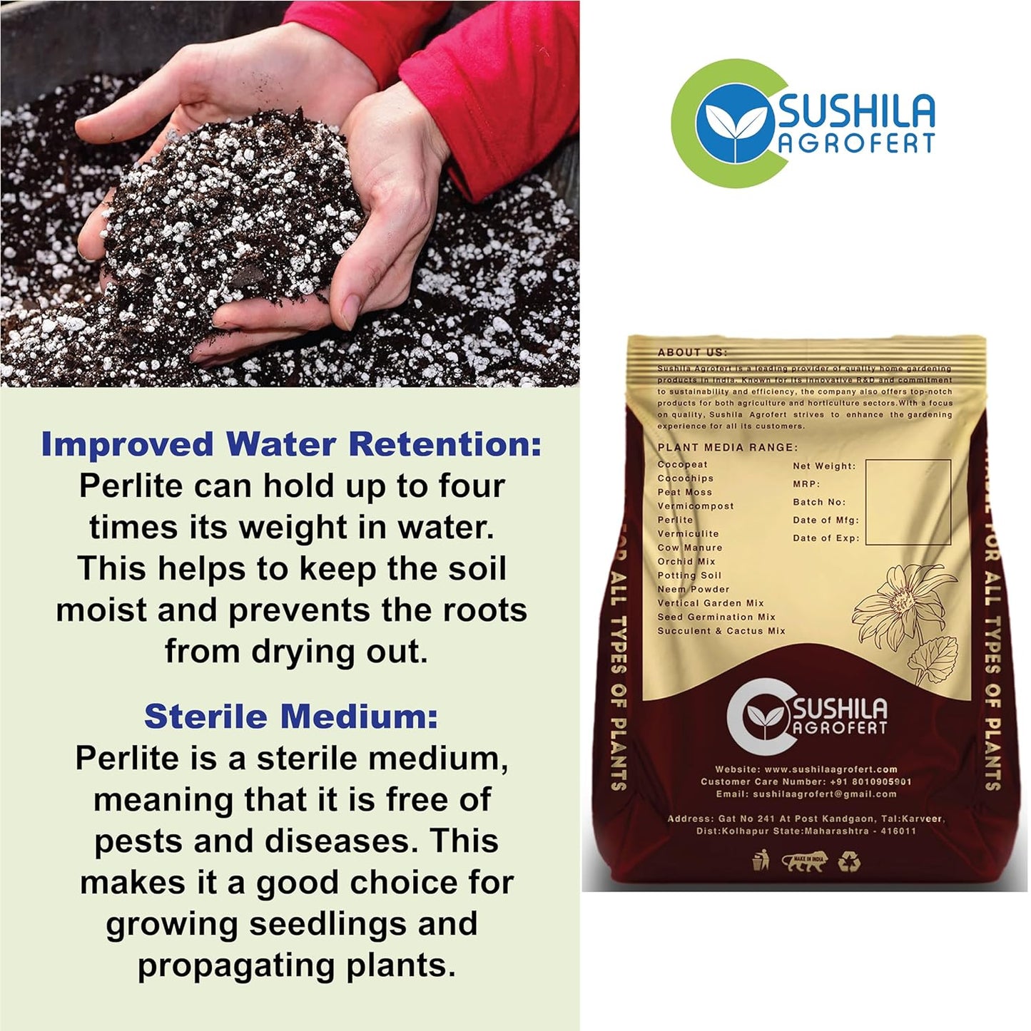 Perlite for Plants 1kg