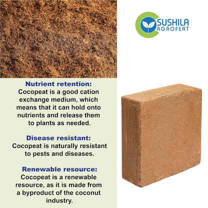 Cocopeat for Plants 5kg Brick